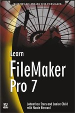 Apprenez FileMaker Pro 7 Broché Nonie, Stars, Jonathan Bernard