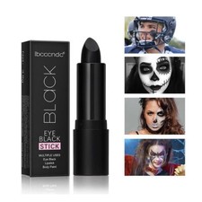 Versatile Black Body and Face Paint Stick for Outdoor Use D3P7 SCH