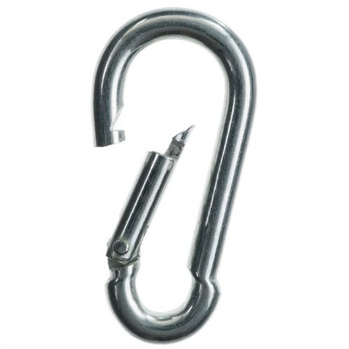 KEEPER 89530 1/4-inch 160-lb Quick-Connect Spring Link Carabiner - Picture 2 of 2
