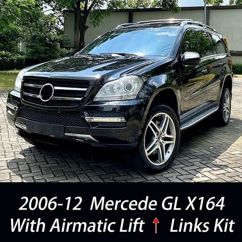 For 06-12 MERCEDES GL X164 AMG Adjustable Airmatic Rise Kit Lift Links levelling - Foto 5 di 8