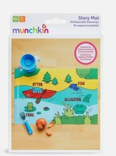 Lot of 2 Munchkin Story Mat Disposable Placemats 18 Mats Each 36 Mats Total