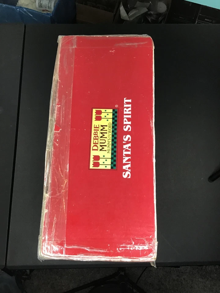 VTG Debbie Mumm Santa’s Spirit 20 PCS, 5 PC Place Settings For 4 , Stoneware Foto 2 de 4