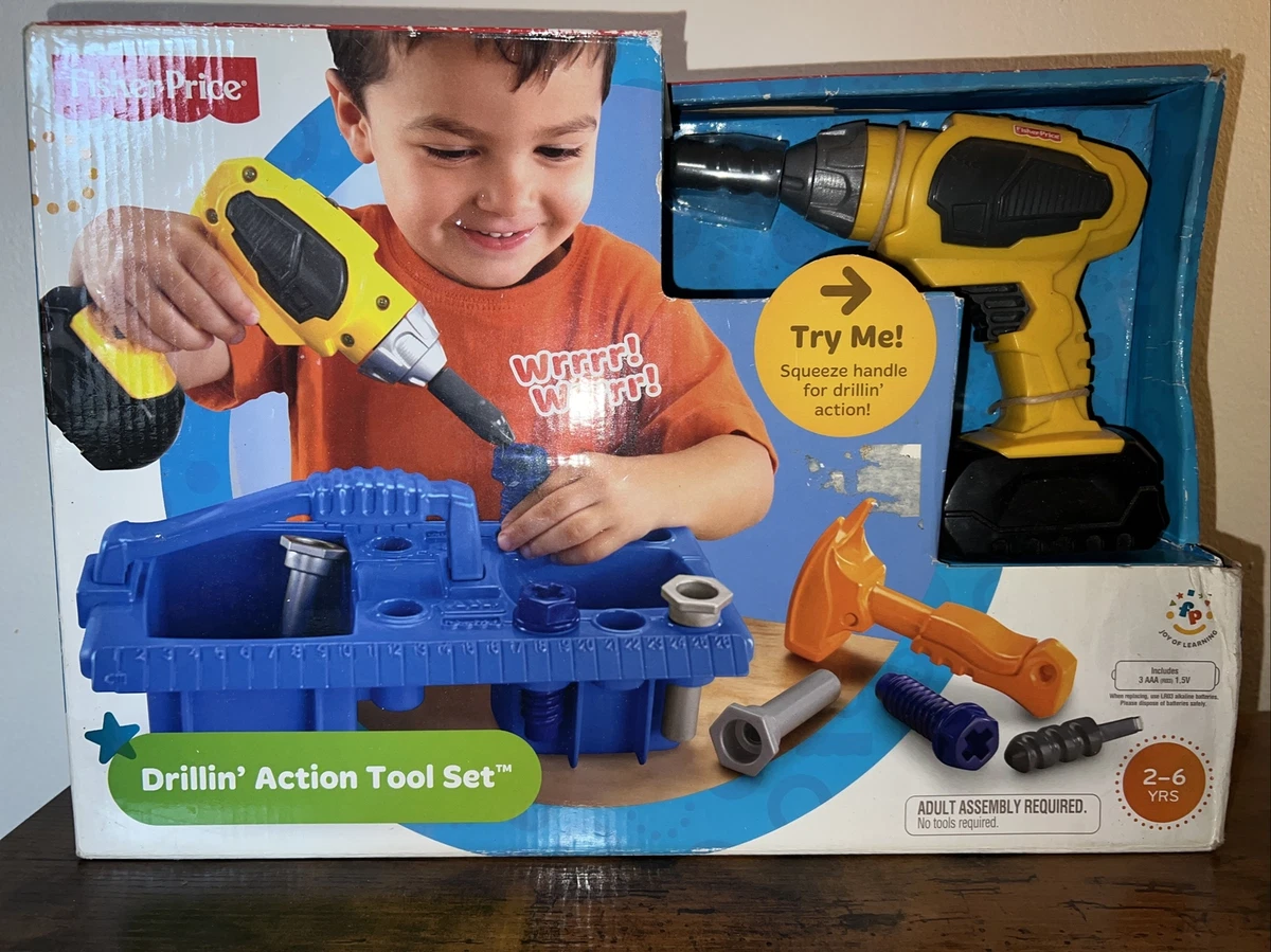 Fisher price toy drill on sale