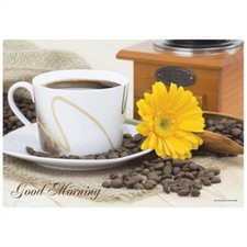 Morning Coffee Paper Placemats 50 Pack Printed Paper Paperware Party Decor