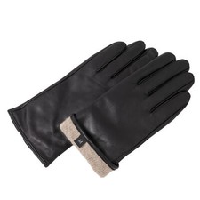 Women's 100 Cashmere Lined Sheepskin Leather Gloves by CANDOR AND CLASS