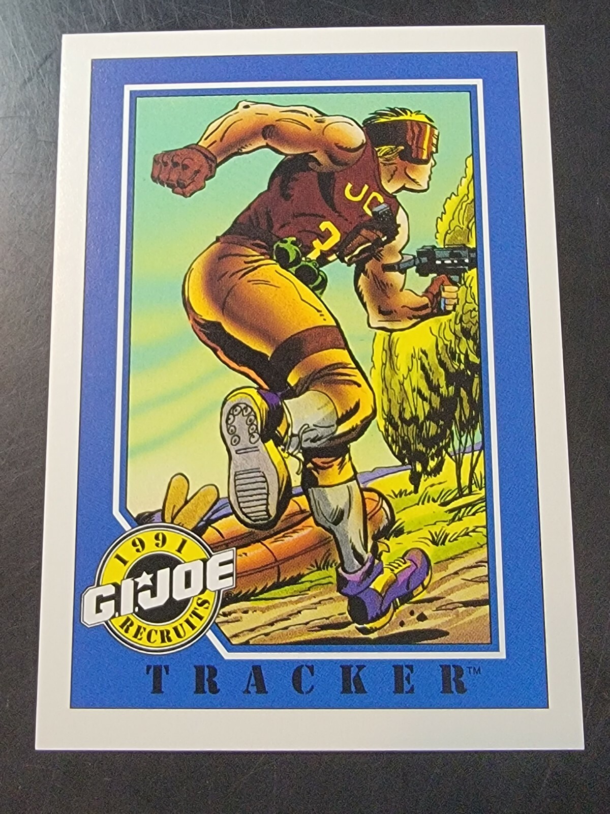 1991 Impel GI Joe #136 Tracker 
