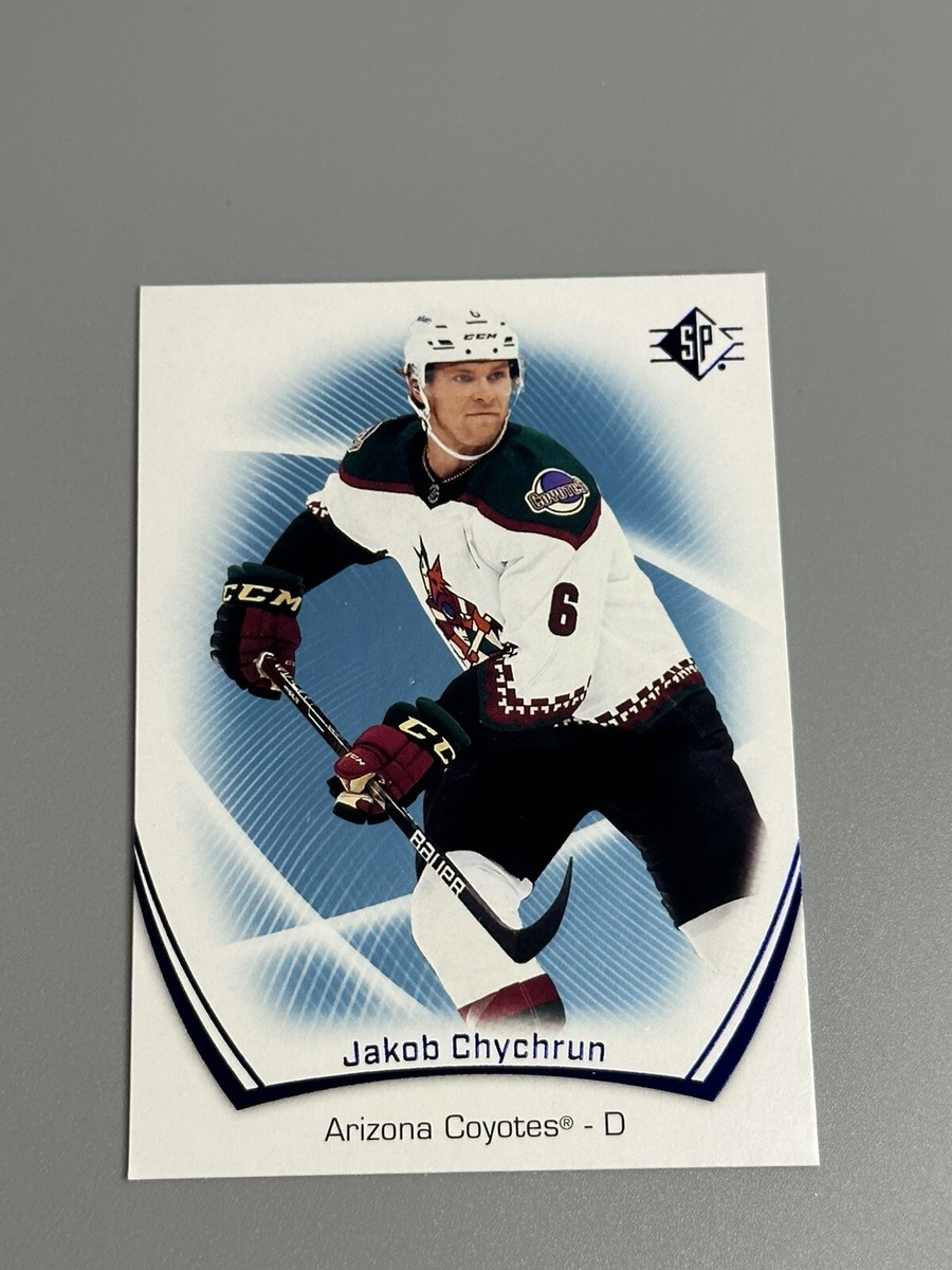 Jakob Chychrun 2021-22 Upper Deck SP Blue Parallel #67 Arizona