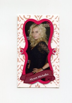 #TN25628 ALYSON MICHALKA Legend Spotlight Limited Edition Card