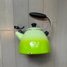 Le Creuset Lime Green Enamal On Steel Kiwi Wh...