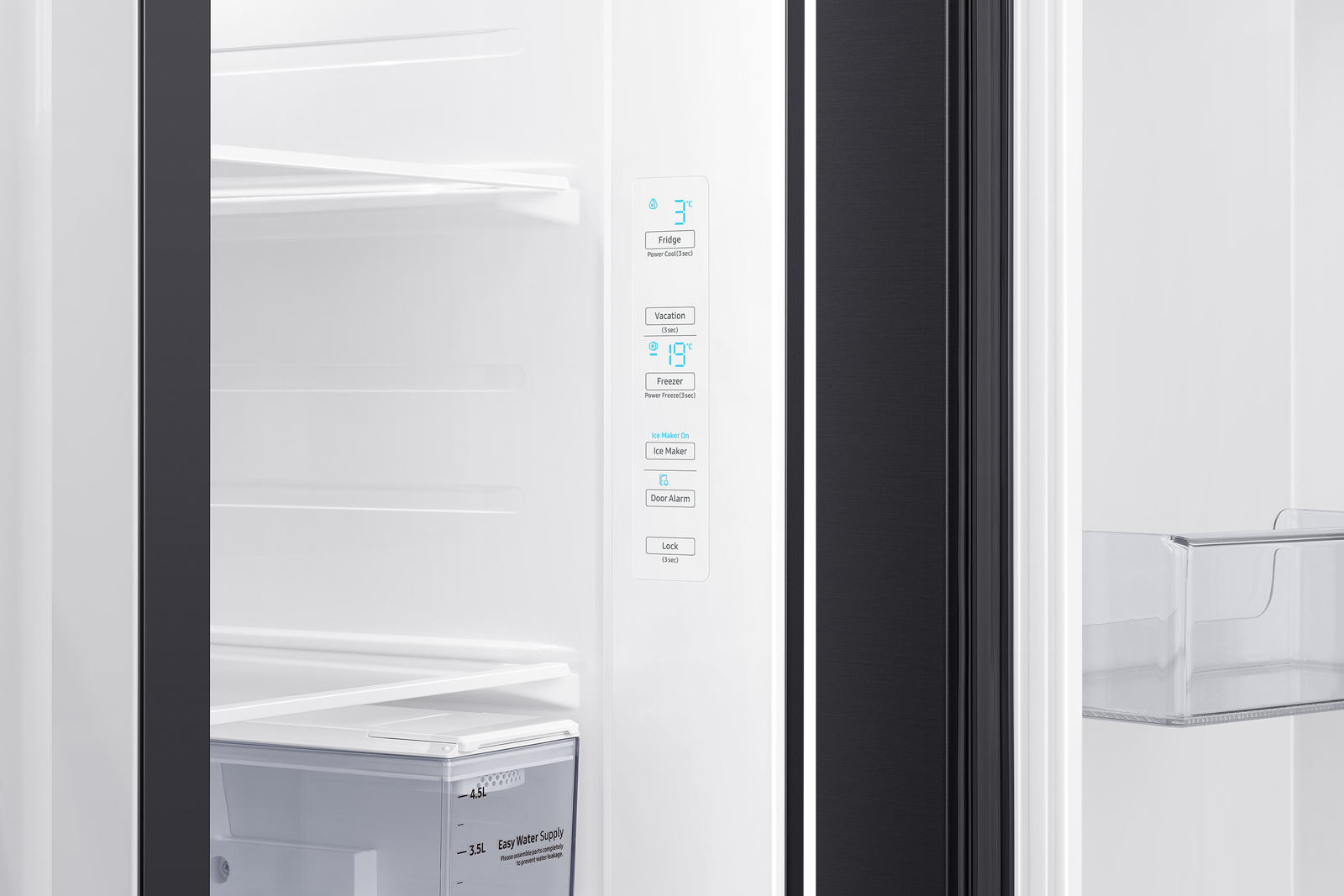 Samsung SRS673DMB 676L Side By Side Refrigerator for sale online eBay