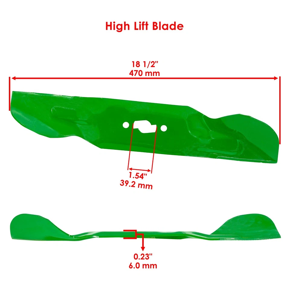 490-110-C194 490110C194 54" cubierta cuchillas de elevación alta para MTD Cub Cadet Troy-Bilt Foto 2 de 4