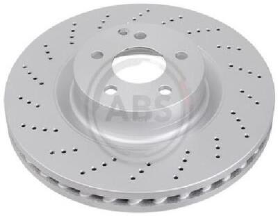 2x Original A.B.S. Brake Disc 18344 for Mercedes-Benz
