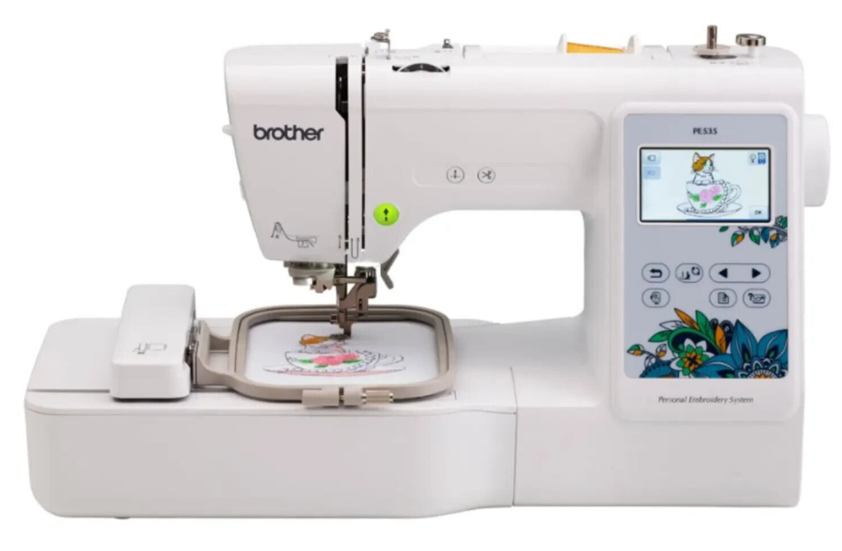 Brother PE535 Embroidery Machine LCD Touchscreen 80 Designs