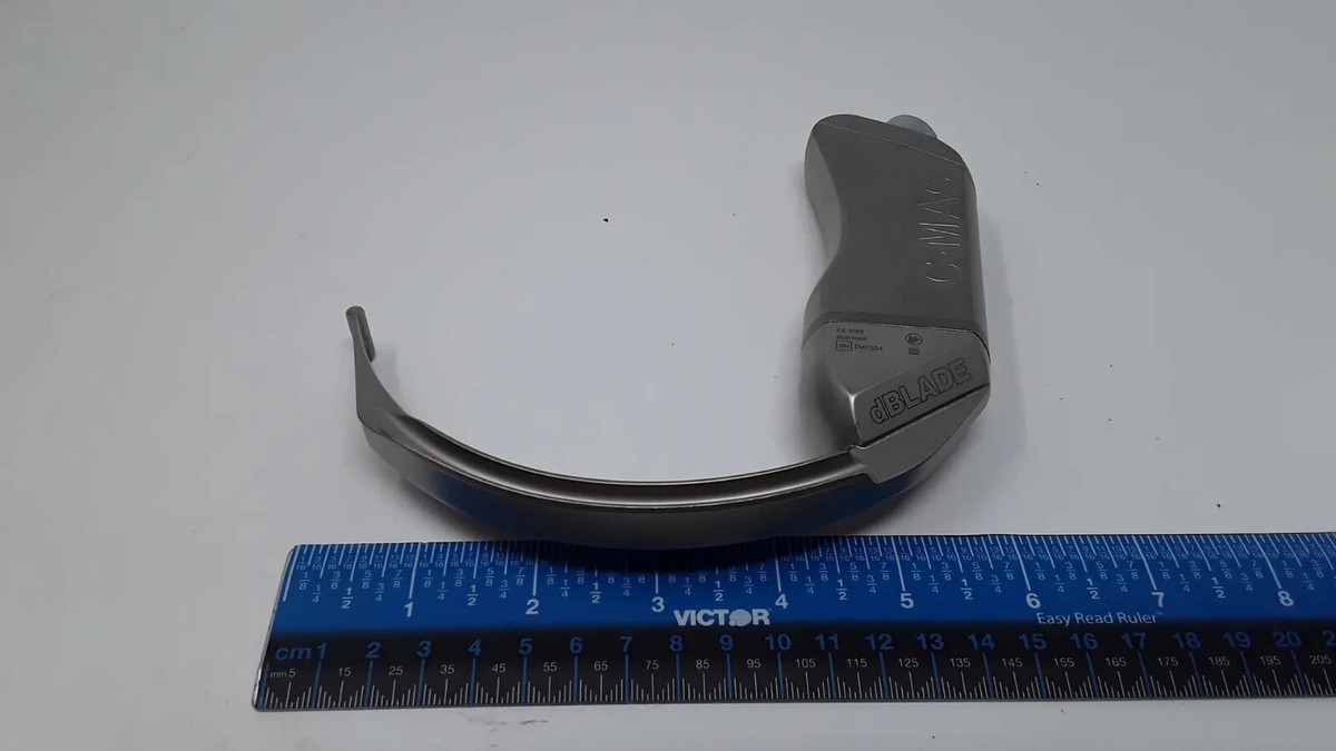 Karl Storz 8404HX D-BLADE C-Mac ADULT Video Laryngoscope Karl Storz 8404HX D-BLADE C-Mac ADULT Video Laryngoscope