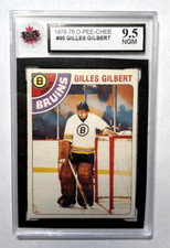 1978-79 O-Pee-Chee #95 Gilles Gilbert | KSA Graded MINT 9.5