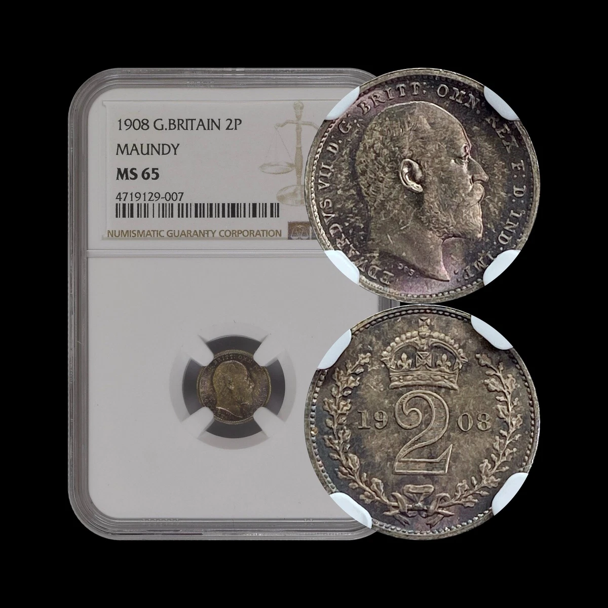 银色1908 年英国硬币| eBay