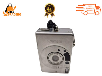 Canon IXUS II Digitalkamera Kompaktkamera Silber   Vintage