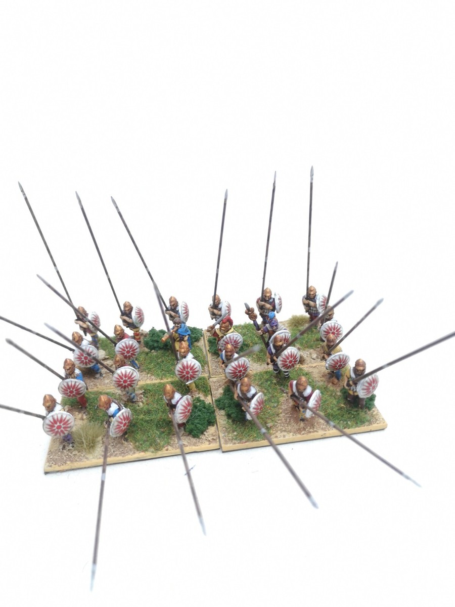 Macedonian Successors Pikemen Phalanx (Greek ?) 20mm Nicely Painted Metal #3