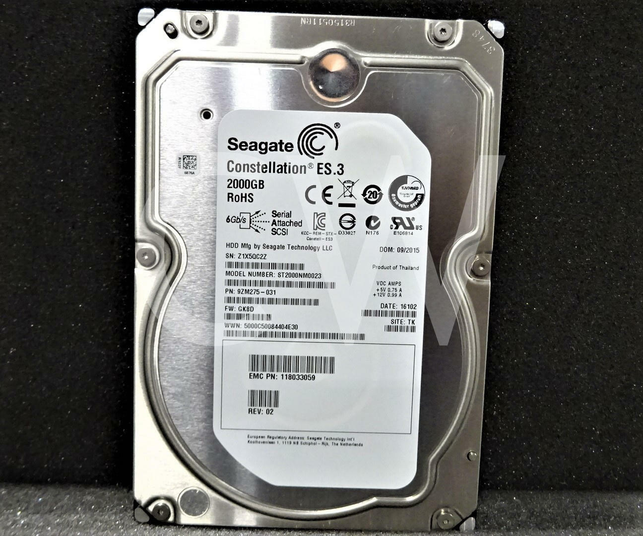 3.5 Inch SAS Enterprise Drive Seagate ST2000NM0023 2TB SAS Hard - Foto 6