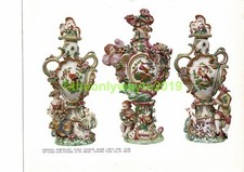Chelsea Porcelain Vases, c1760, Book Illustration (Print), 1934