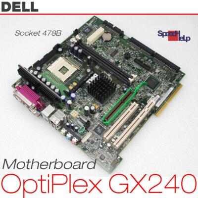 Dell Optiplex 240 Mainboard CN-O6J580 / 6J580 Computer PC Motherboard Pentium 4