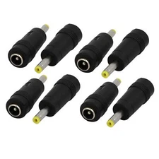 5.5 x 2.1mm Female to 4.0 x 1.7mm Male DC Power Adapter Connector 8pcs