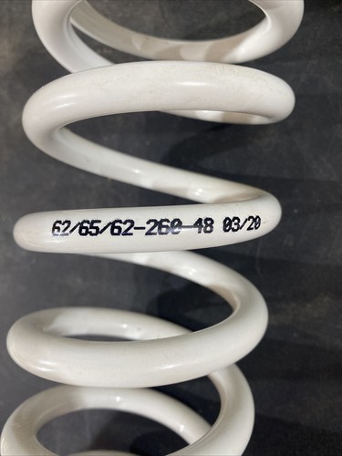 Resorte de choque trasero 62/65/62-260-48 48 casi nuevo 4,9 kg KTM Kawasaki Suzuki Yamaha Honda - Imagen 2 de 5