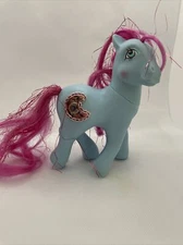 Vintage My Little Pony G1 Princess Royal Blue 1987 Ponies MLP Moon Gem
