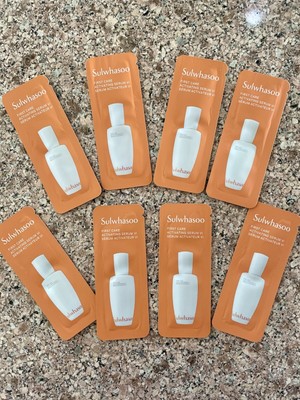 8 Sulwhasoo First Care Activating Serum VI SAMPLE Packs (0.03 fl Oz/1.0 mL)NEW