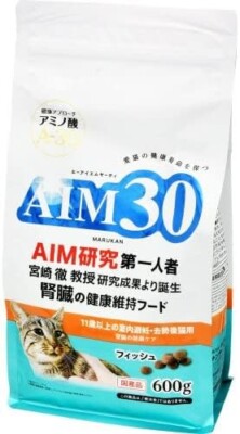 AIM30 Kidney health care cats over 11 years old  indoor spay neuter 600