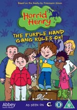 Horrid Henry: The Purple Hand Gang Rules OK! DVD (2012) cert U Amazing Value