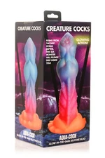 Creature Cocks: Aqua-Cock Glow-In-The-Dark Silicone Dildo ---FREE SHIPPING!!!