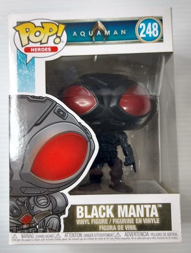 Black Manta #248 Funko POP! Heroes DC Comics Aquaman Vinyl Figure