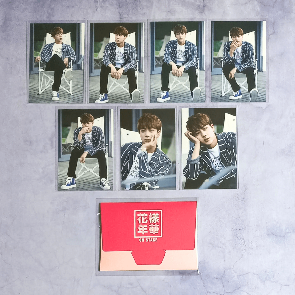 BTS 2015 HYYH On Stage Concert Official Mini Photo Card - Jin