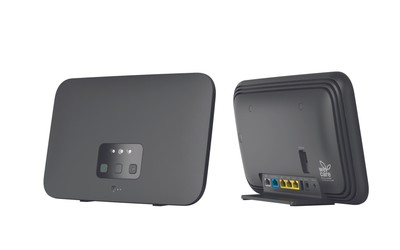 Telekom Speedport Smart 4 R Schwarz Wi-Fi 6 DECT Router 1.000 MBit/s USB-gsg