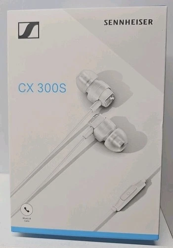 Sennheiser CX 300S Wired In Ear Earphones With Remote - White