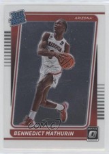 2022 Chronicles Draft Picks Donruss Optic Rated Rookies Bennedict Mathurin 7rf