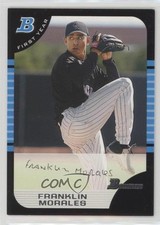 2005 Bowman First Year Franklin Morales #303 0t2