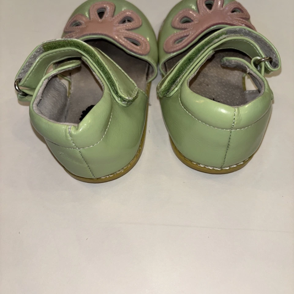 Livie & Luca лепесток туфли лакированная кожа новом зеленый розовый 6 хорошее состояние товара - Изображение 3 из 4