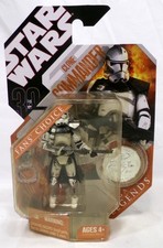 Star Wars 30th Saga Legends Clone Commander 3.75  Figure Hasbro 2007 New