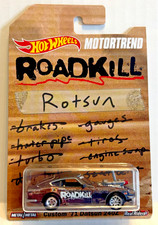 Hot Wheels Custom '71 DATSUN 240Z ROADKILL ROTSUN MOTORTREND EXCLUSIVE
