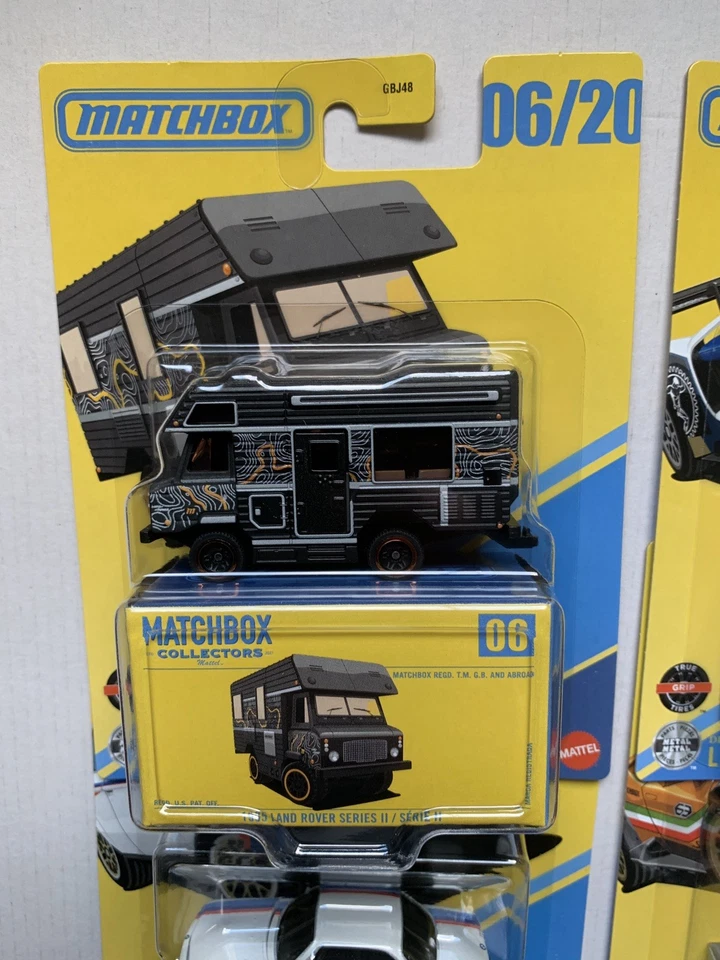 6x Matchbox Collectors 2025 2026 VW Golf Country 2 Versionen Lamborghini BMW OVP - Bild 3 von 4