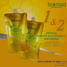 Bremod Keratin Silky Straight Rebonding Set