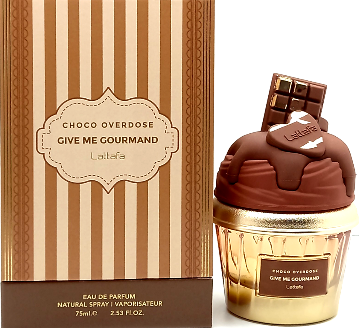 LATTAFA GIVE ME GOURMAND CHOCO OVERDOSE EAU DE PARFUM SPRAY WOMEN