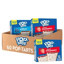 Toaster Pastries, Breakfast Foods, Kids Snacks, Value Pack, Variety Pack (60 )