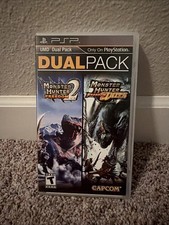Monster Hunter Freedom 2 and Freedom Unite Dual Pack PSP- CIB - Don’t Miss!!