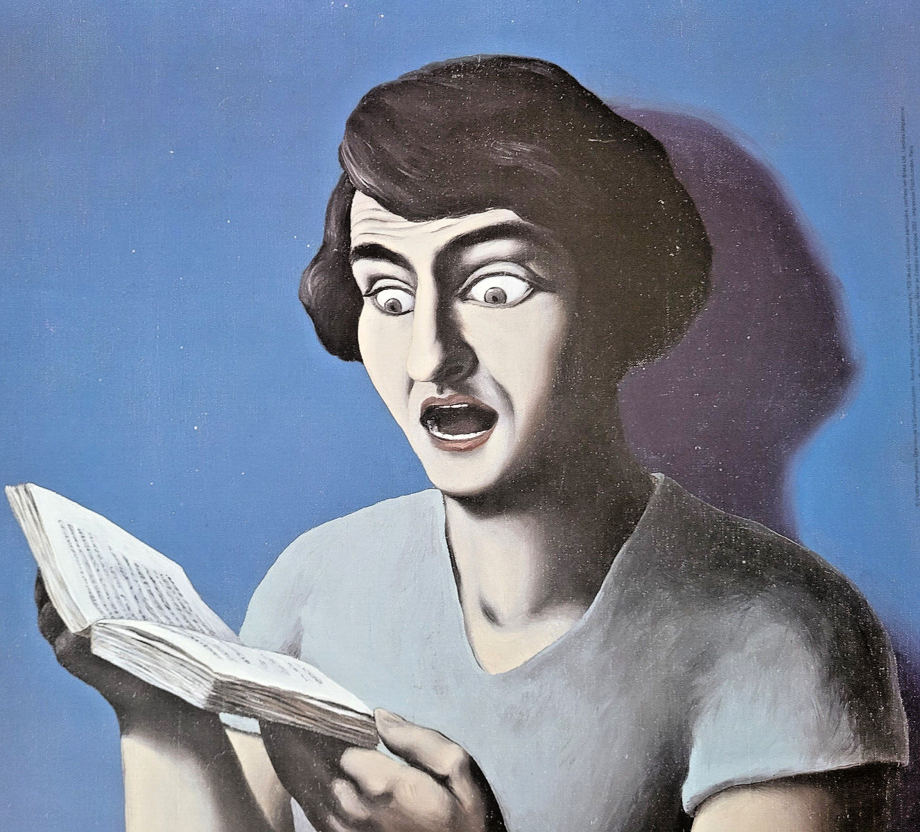RENE MAGRITTE - AFFICHE ORIGINALE D'EXPOSITION - CENTRE POMPIDOU - TRÈS... image 4