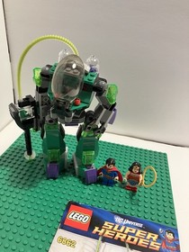 Lego DC Universe Super Heroes Superman vs Power Armor Lex 6862 Wonder Woman 2012