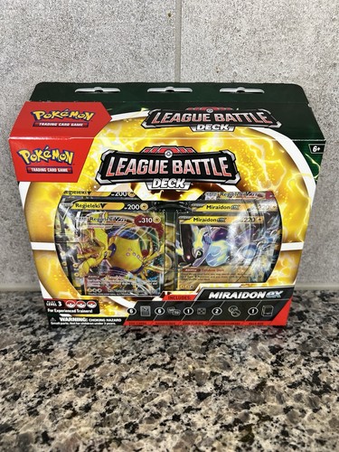 Pokemon Liga Kampf Deck Miraidon EX Regieleki VMAX Sealed - Bild 1 von 2