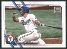 2021 Topps #348 Jeff Mathis Texas Rangers 45725